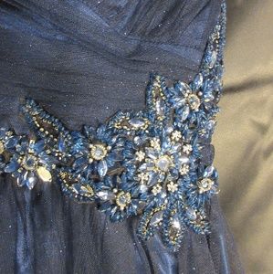 Gorgeous Blue Prom Dress